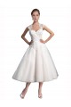 Tulle & Lace Sweetheart A-Line Ivory Beach Wedding Dress Derby